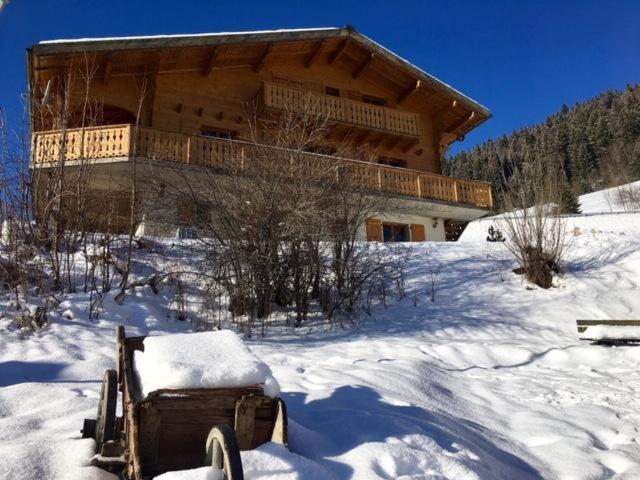 Chalet Nicole La Cote d'Arbroz エクステリア 写真