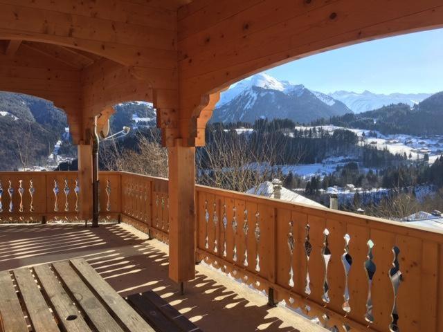 Chalet Nicole La Cote d'Arbroz エクステリア 写真